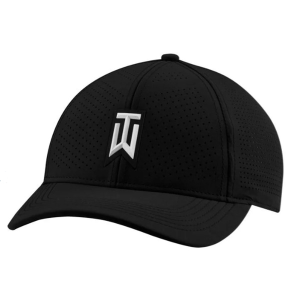 Nike Adult Unisex H86 TW Tiger Woods Golf Hat Cap Black Size M/L CW6792 010 NWT - Picture 1 of 2